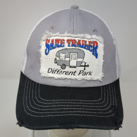 Same Trailer Different Park Snapback Trucker Hat Multi OS Arcadian Outfitters - Picture 2 of 9